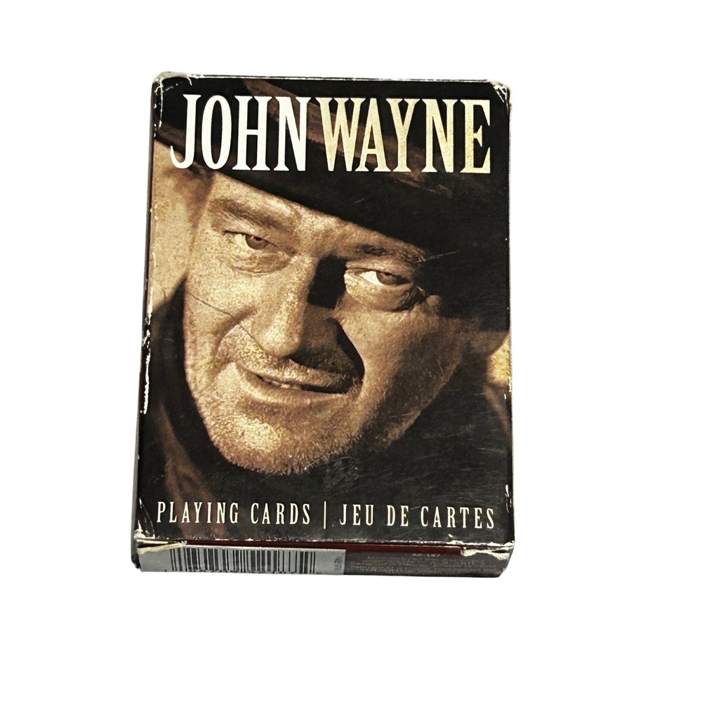 John Wayne Poker Sized Playing Card Deck 52 Different Images Complete